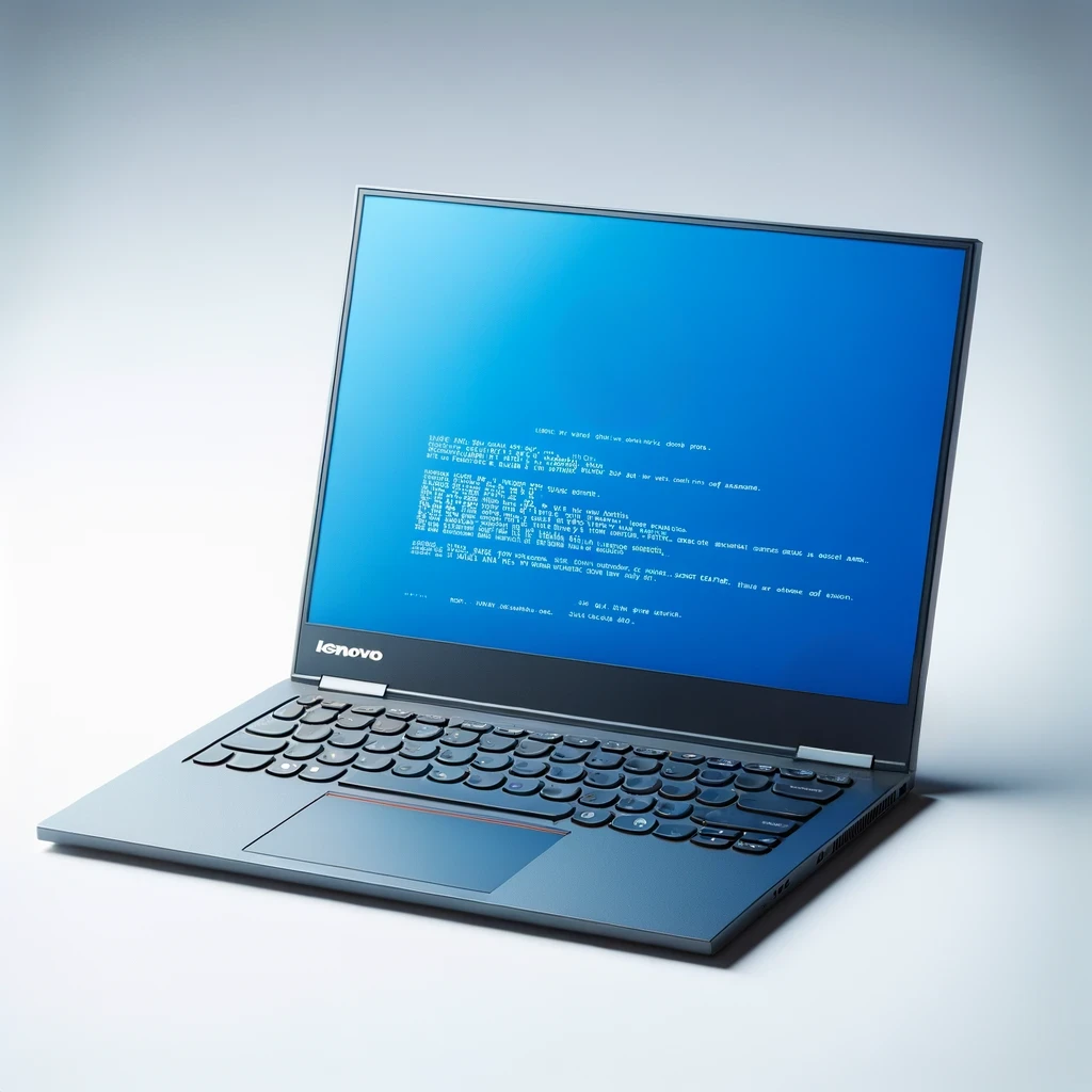 Réparation écran bleu BSOD pc portable Lenovo